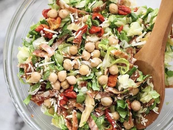 Chopped Deli Salad — The Hungry Hooker