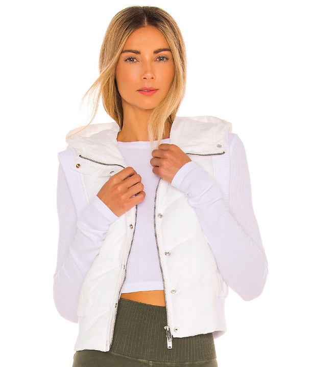 Free People X Fp Movement Nature Seeker Puffer In White