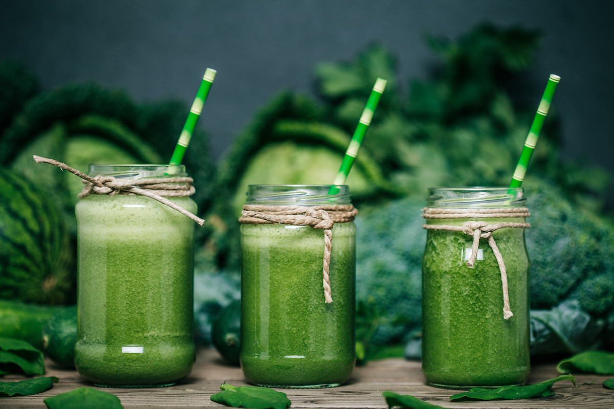 green smoothie for better sleep