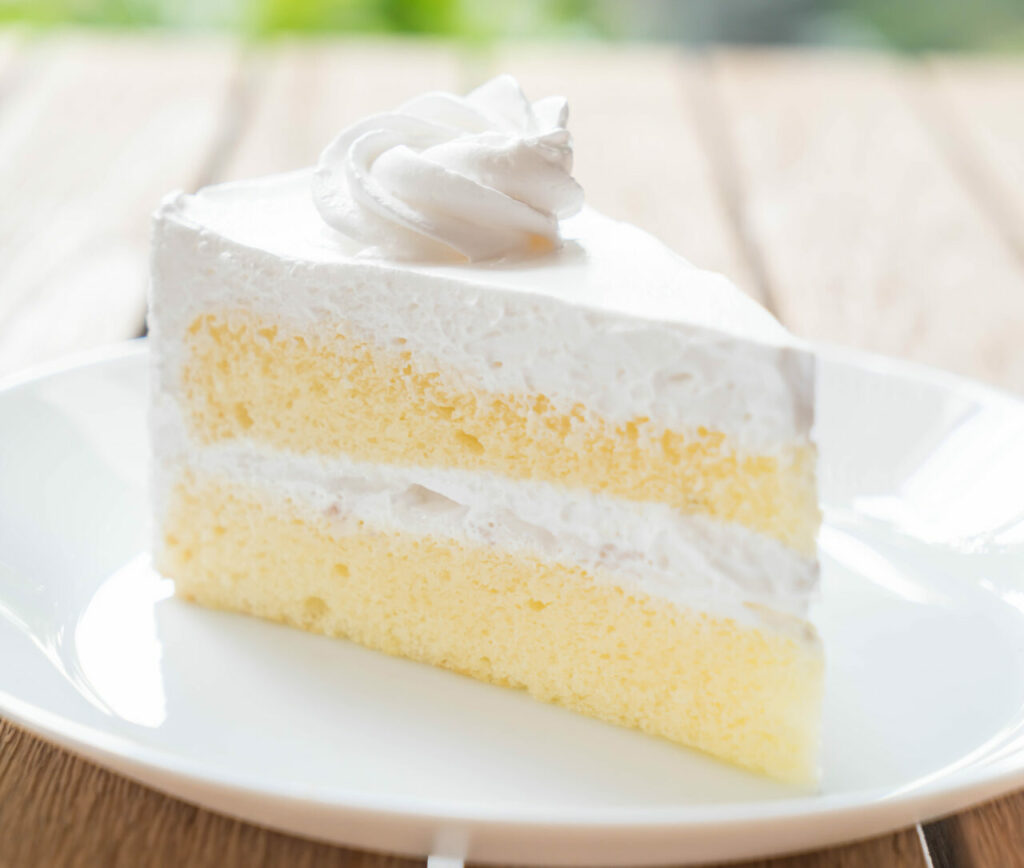Keto Friendly Vanilla Cake with Scrumptious Butter Cream Frosting